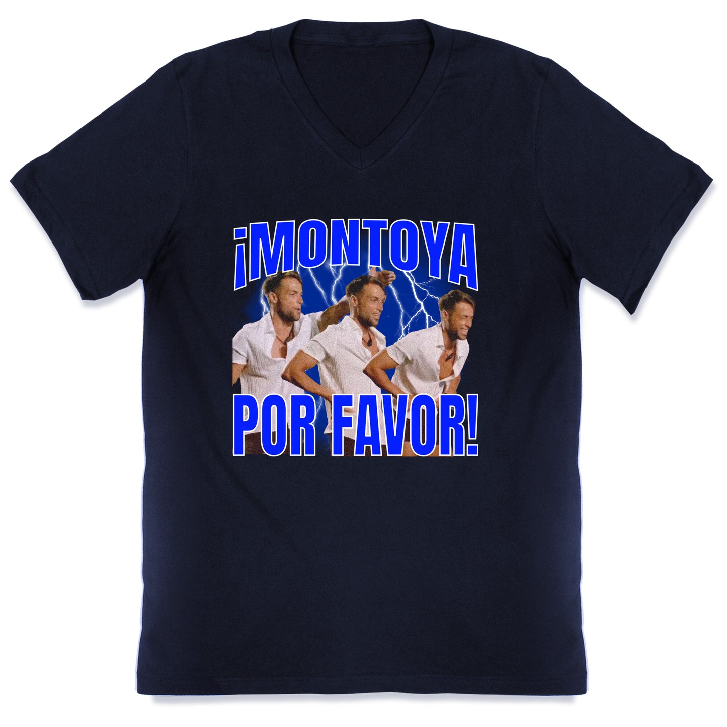 Montoya Por Favor Vintage V-Neck