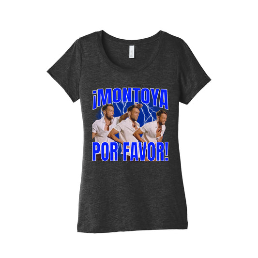 Montoya Por Favor Vintage Womens Triblend Tee