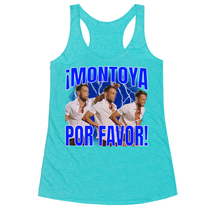 Montoya Por Favor Vintage Racerback Tank