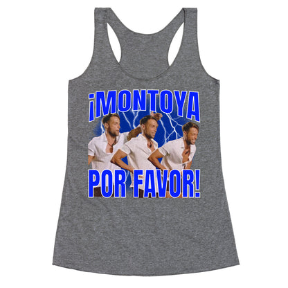 Montoya Por Favor Vintage Racerback Tank