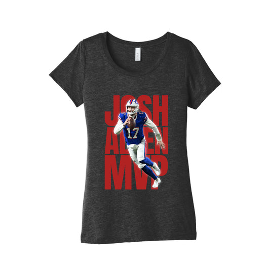 Josh Allen MVP Womens Triblend Tee