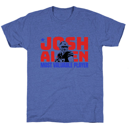 MVP Josh Allen Unisex Triblend Tee