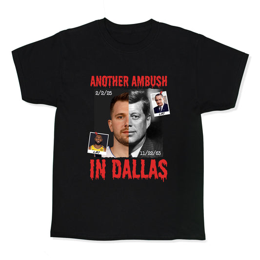 Another Ambush in Dallas Luka Lakers Kids Tee