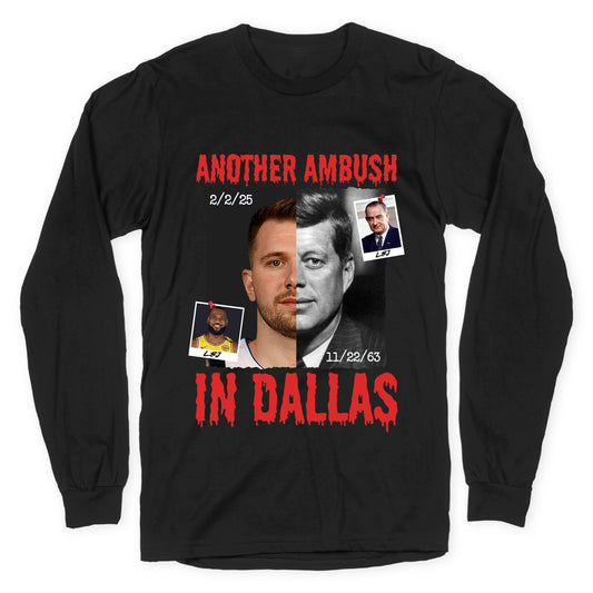 Another Ambush in Dallas Luka Lakers Longsleeve Tee