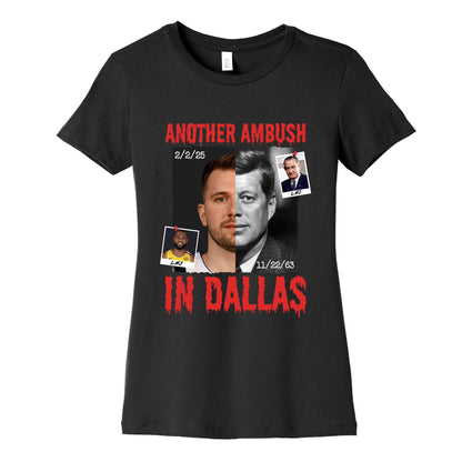 Another Ambush in Dallas Luka Lakers Womens Cotton Tee