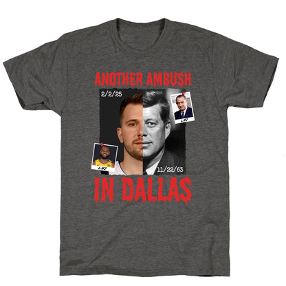 Another Ambush in Dallas Luka Lakers Unisex Triblend Tee
