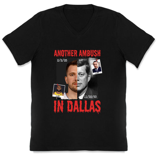 Another Ambush in Dallas Luka Lakers V-Neck