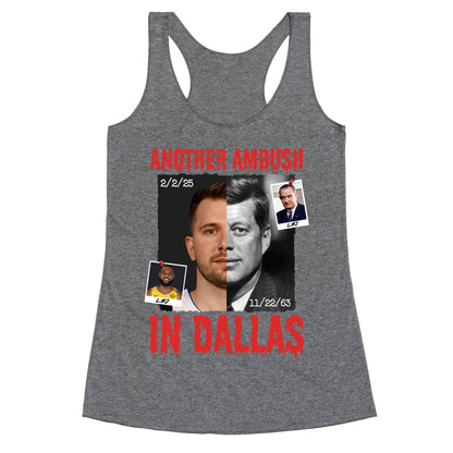 Another Ambush in Dallas Luka Lakers Racerback Tank