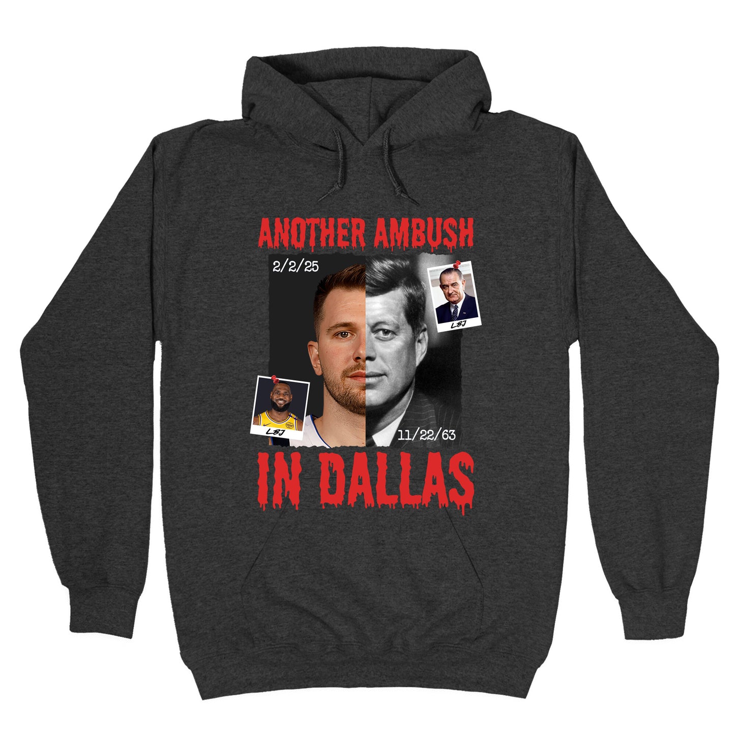 Another Ambush in Dallas Luka Lakers Hoodie