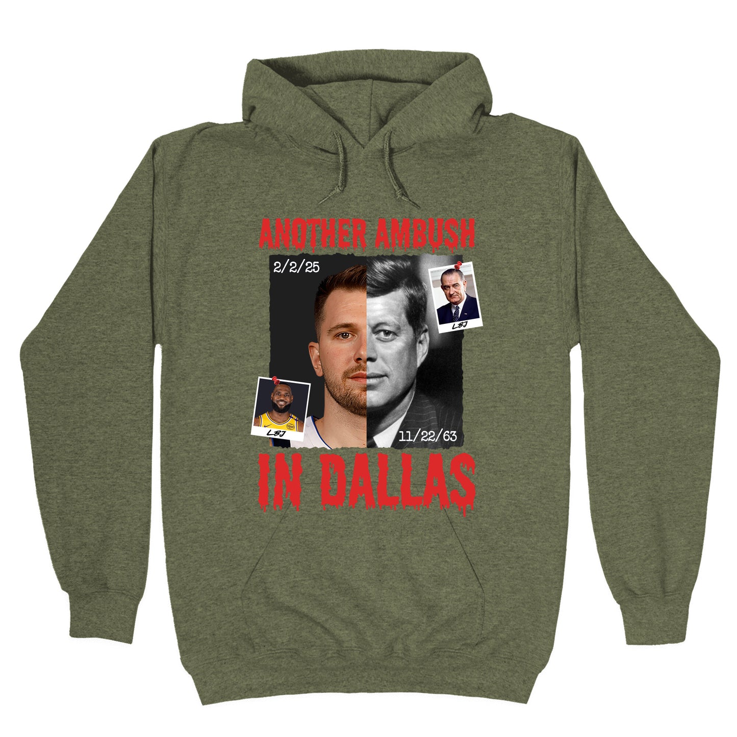 Another Ambush in Dallas Luka Lakers Hoodie