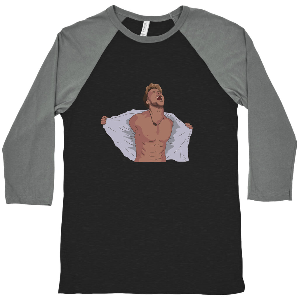 Montoya Por Favor Scream Baseball Tee