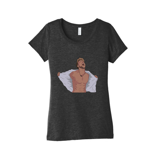 Montoya Por Favor Scream Womens Triblend Tee