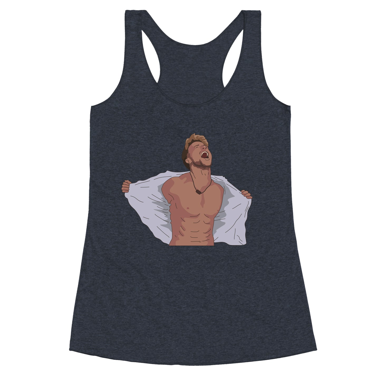 Montoya Por Favor Scream Racerback Tank