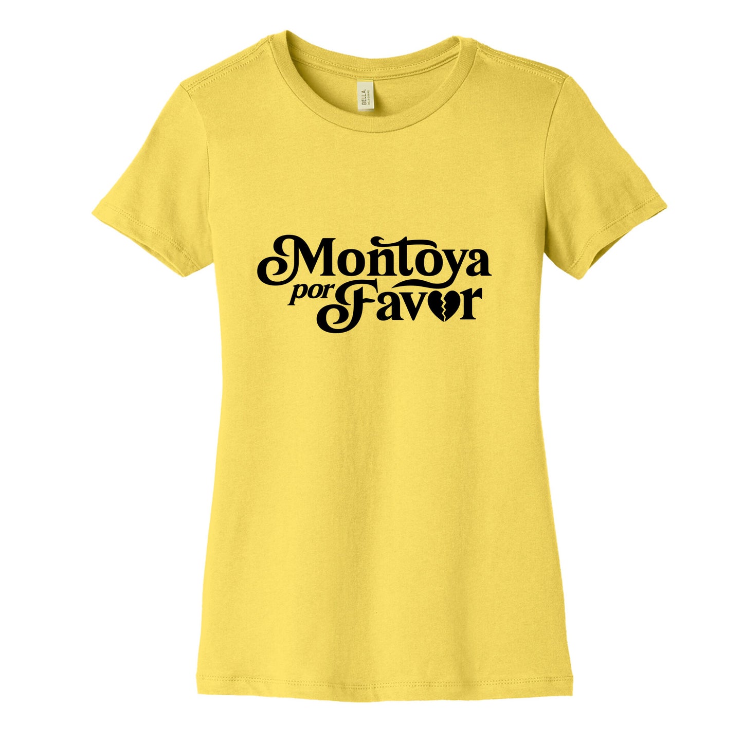 Montoya Por Favor Heartbreak Womens Cotton Tee