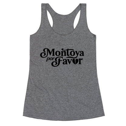 Montoya Por Favor Heartbreak Racerback Tank