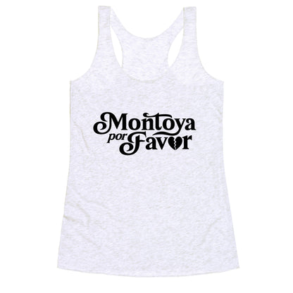 Montoya Por Favor Heartbreak Racerback Tank