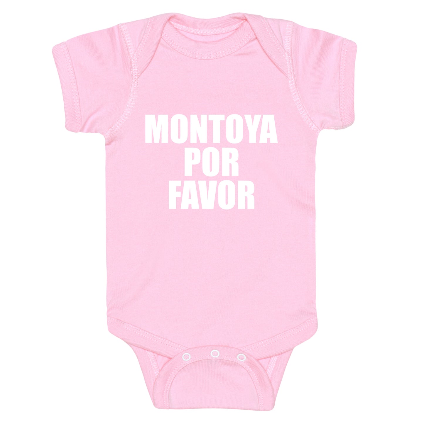 Montoya Por Favor Text Baby One-Piece