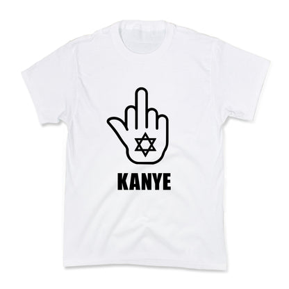 Middle Finger F Kanye Kids Tee