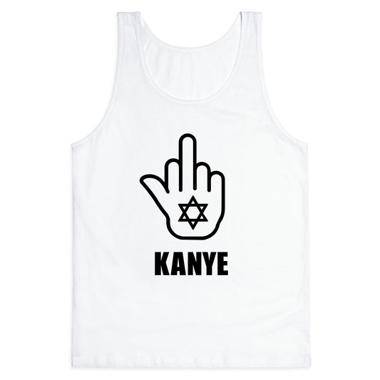 Middle Finger F Kanye Tank Top