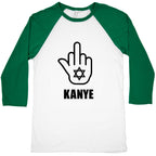 Middle Finger F Kanye Baseball Tee