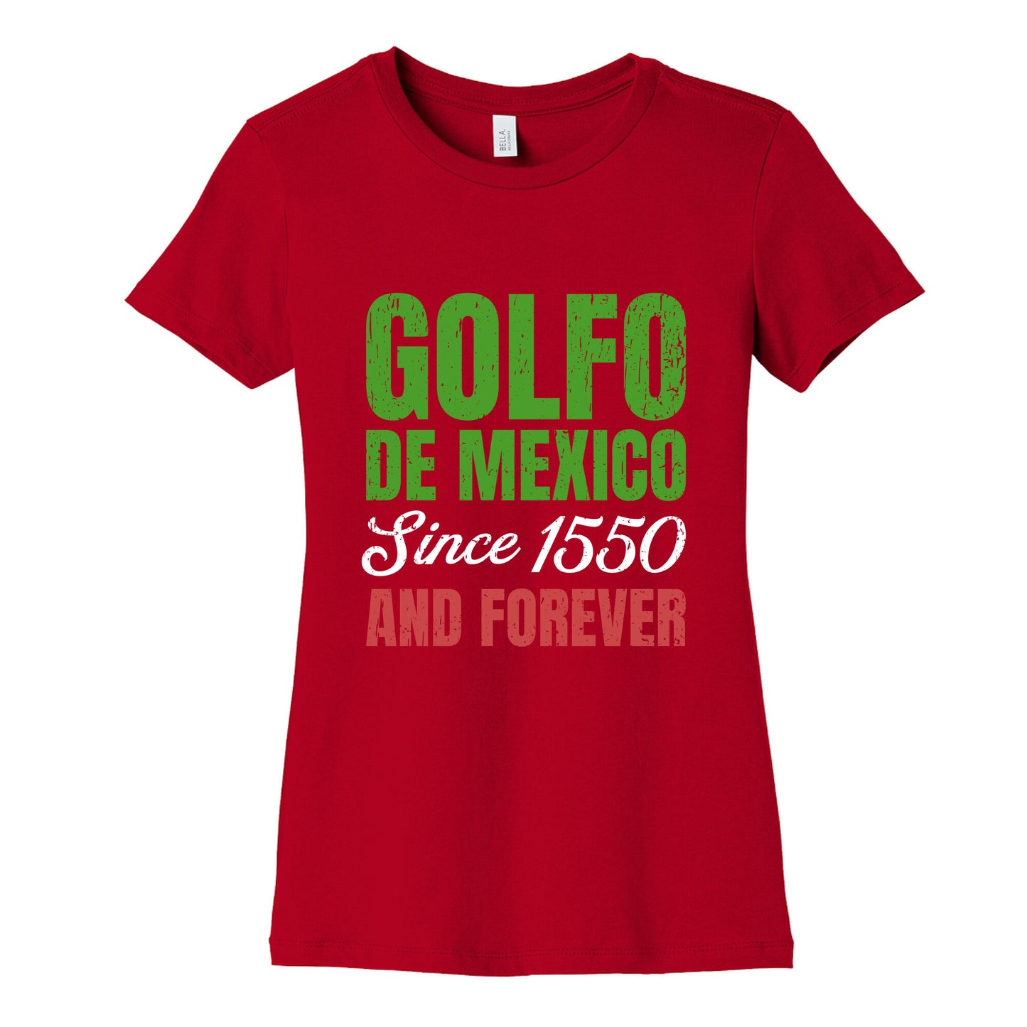 Golfo De Mexico Womens Cotton Tee