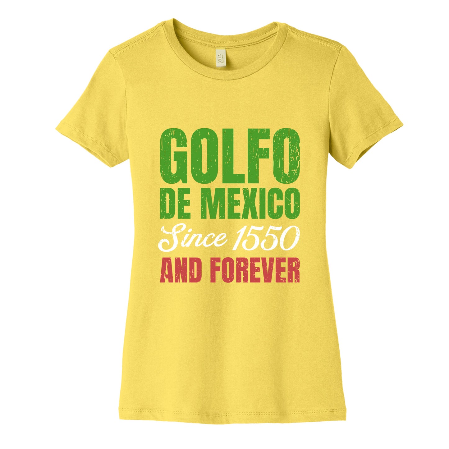 Golfo De Mexico Womens Cotton Tee