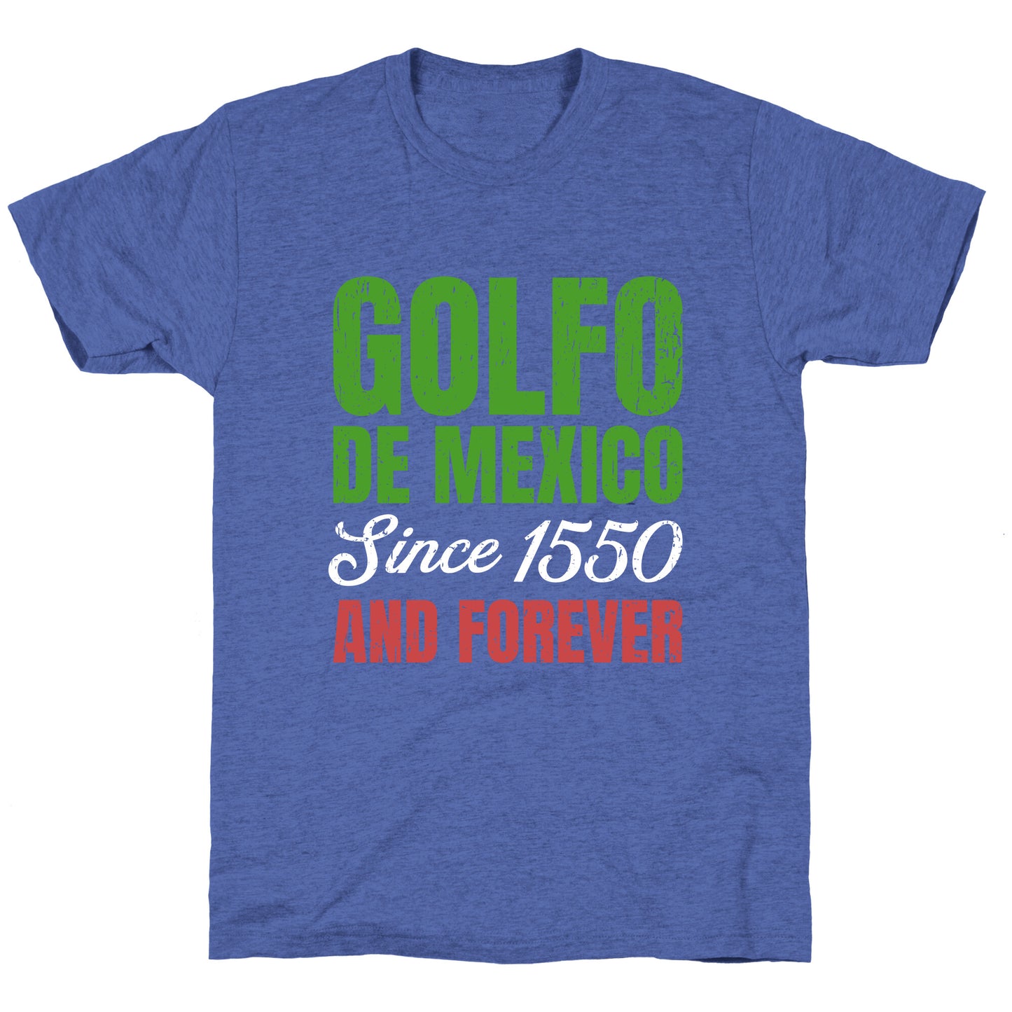 Golfo De Mexico Unisex Triblend Tee