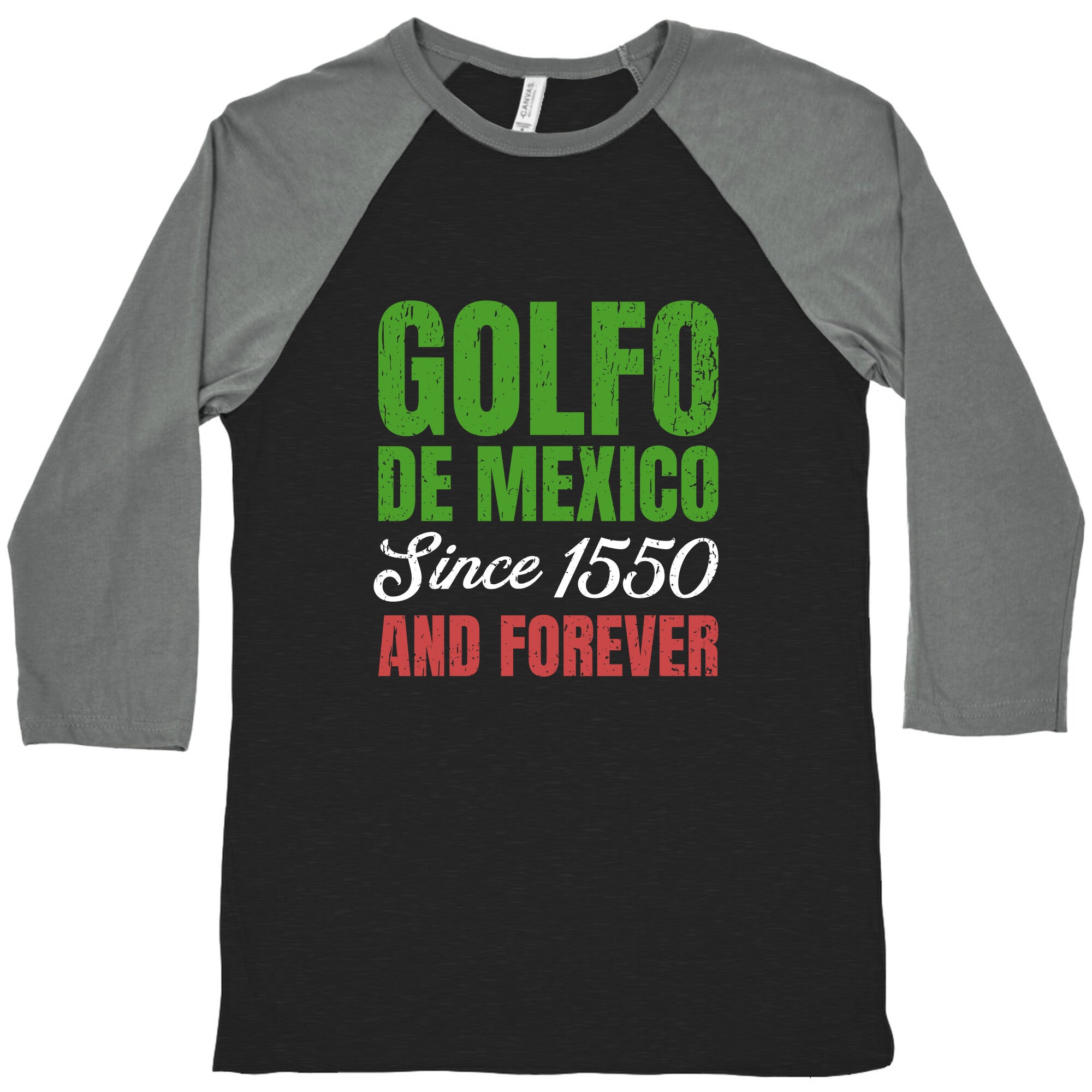 Golfo De Mexico Baseball Tee