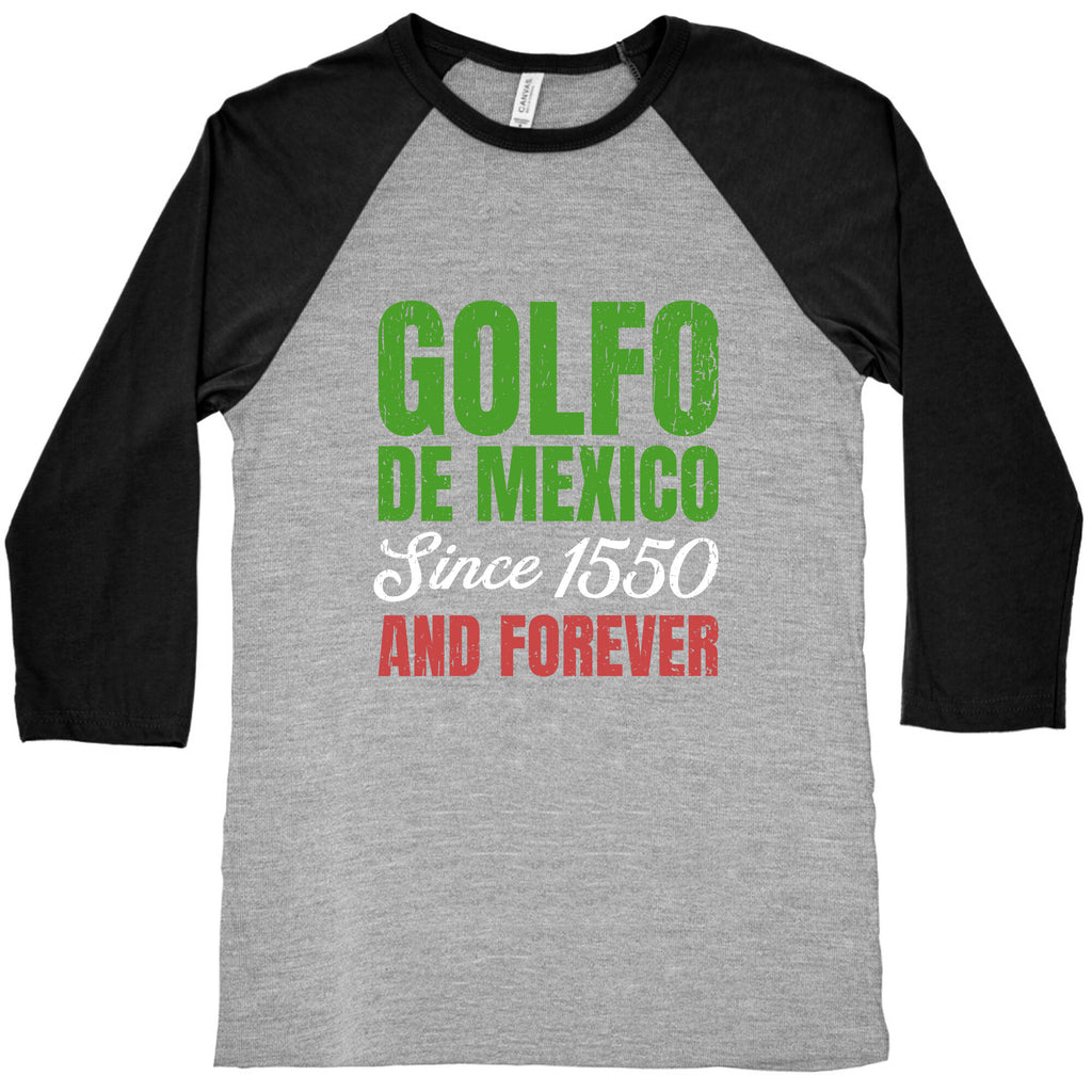 Golfo De Mexico Baseball Tee