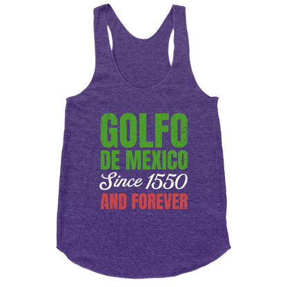 Golfo De Mexico Racerback Tank