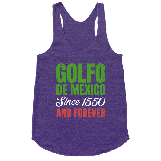 Golfo De Mexico Racerback Tank