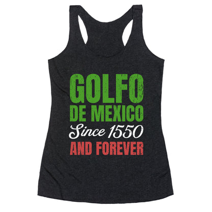 Golfo De Mexico Racerback Tank