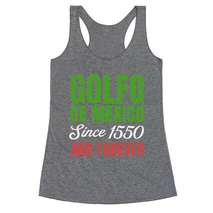 Golfo De Mexico Racerback Tank