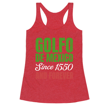 Golfo De Mexico Racerback Tank