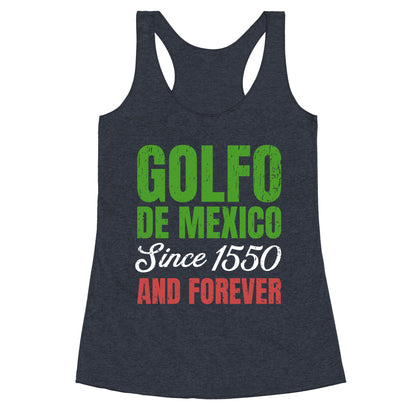 Golfo De Mexico Racerback Tank