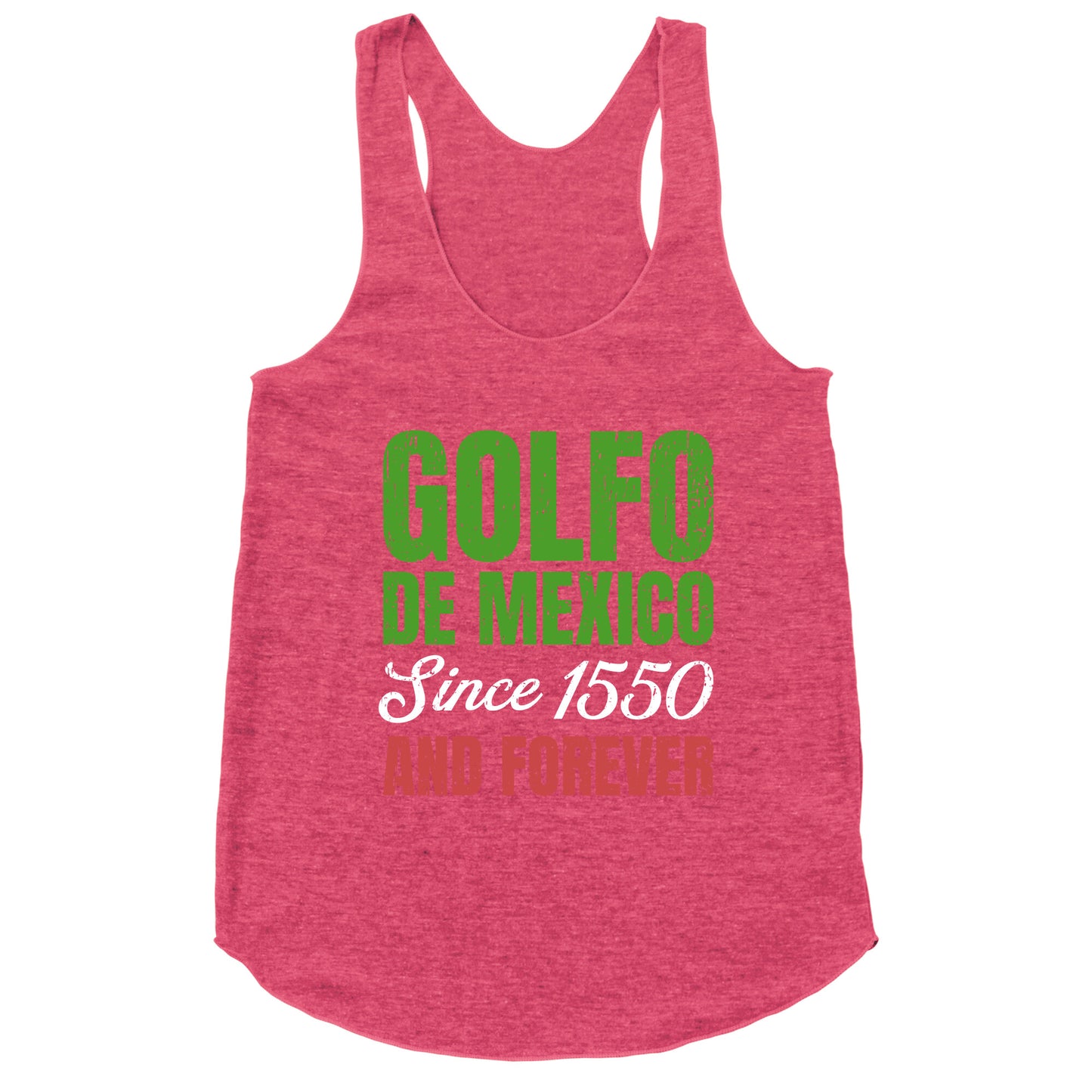 Golfo De Mexico Racerback Tank