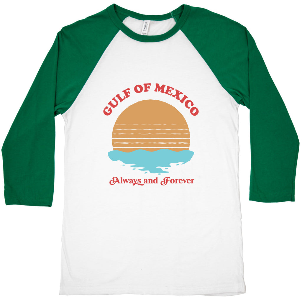 Gulf of Mexico Always Forever Baseball Tee