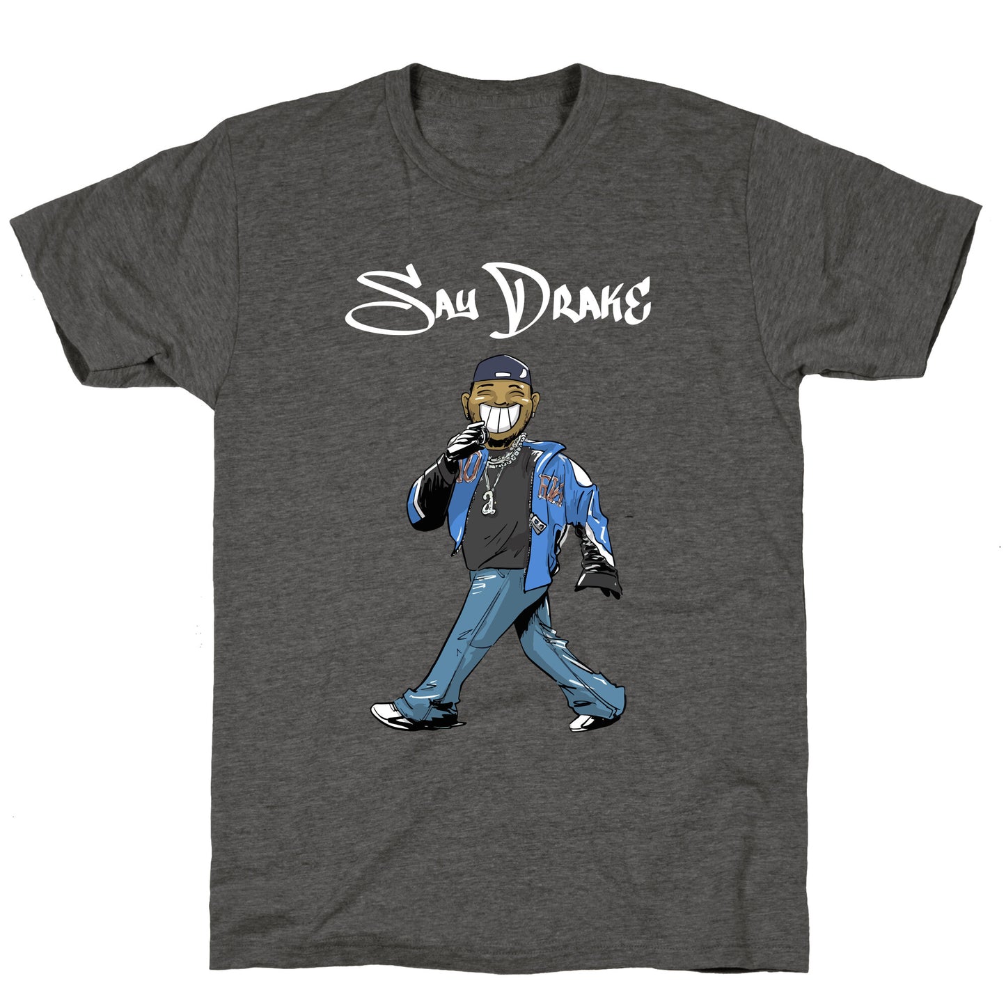 Kendrick Say Drake Unisex Triblend Tee
