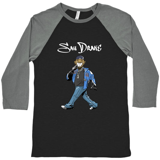 Kendrick Say Drake Baseball Tee