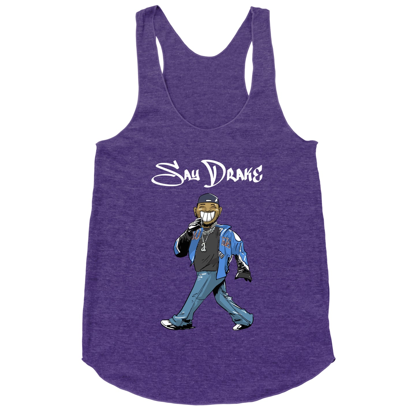 Kendrick Say Drake Racerback Tank