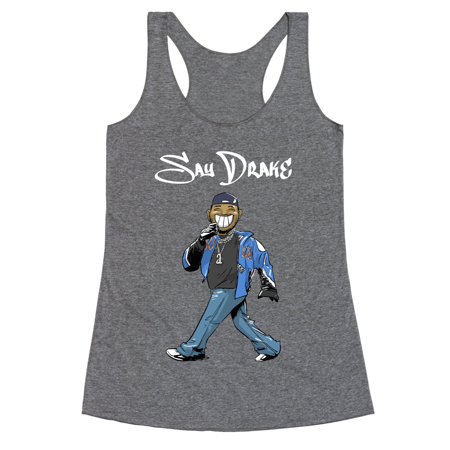 Kendrick Say Drake Racerback Tank