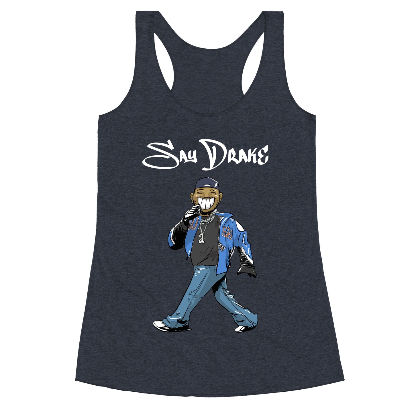 Kendrick Say Drake Racerback Tank