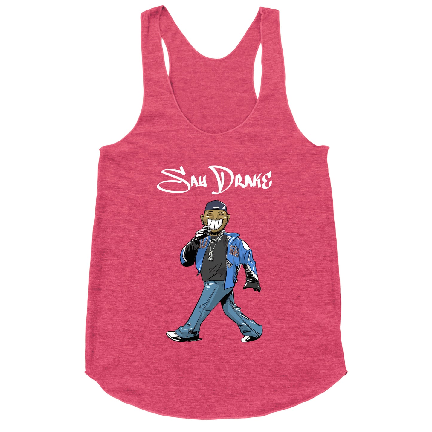 Kendrick Say Drake Racerback Tank