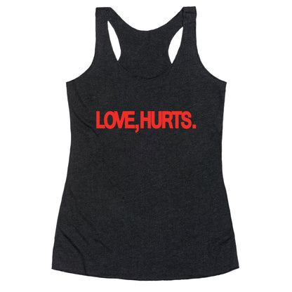 Love Hurts Jordan Racerback Tank