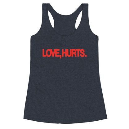 Love Hurts Jordan Racerback Tank