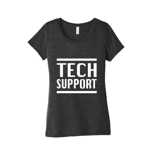 Elon Tech Support Womens Triblend Tee