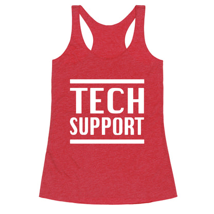 Elon Tech Support Racerback Tank