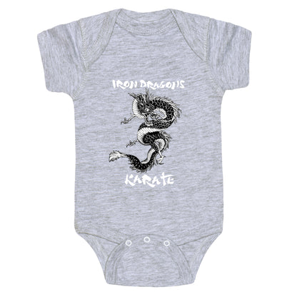 Iron Dragons Karate Baby One-Piece
