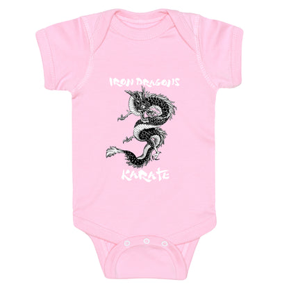 Iron Dragons Karate Baby One-Piece