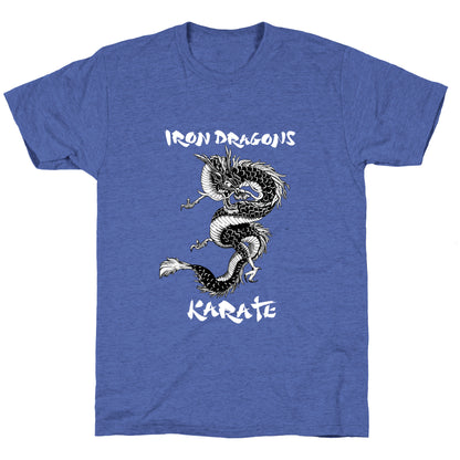 Iron Dragons Karate Unisex Triblend Tee